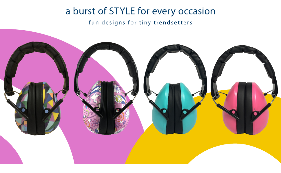 Banz® Kids Hearing Protection Earmuffs Concerts, Sports, Monster Jam