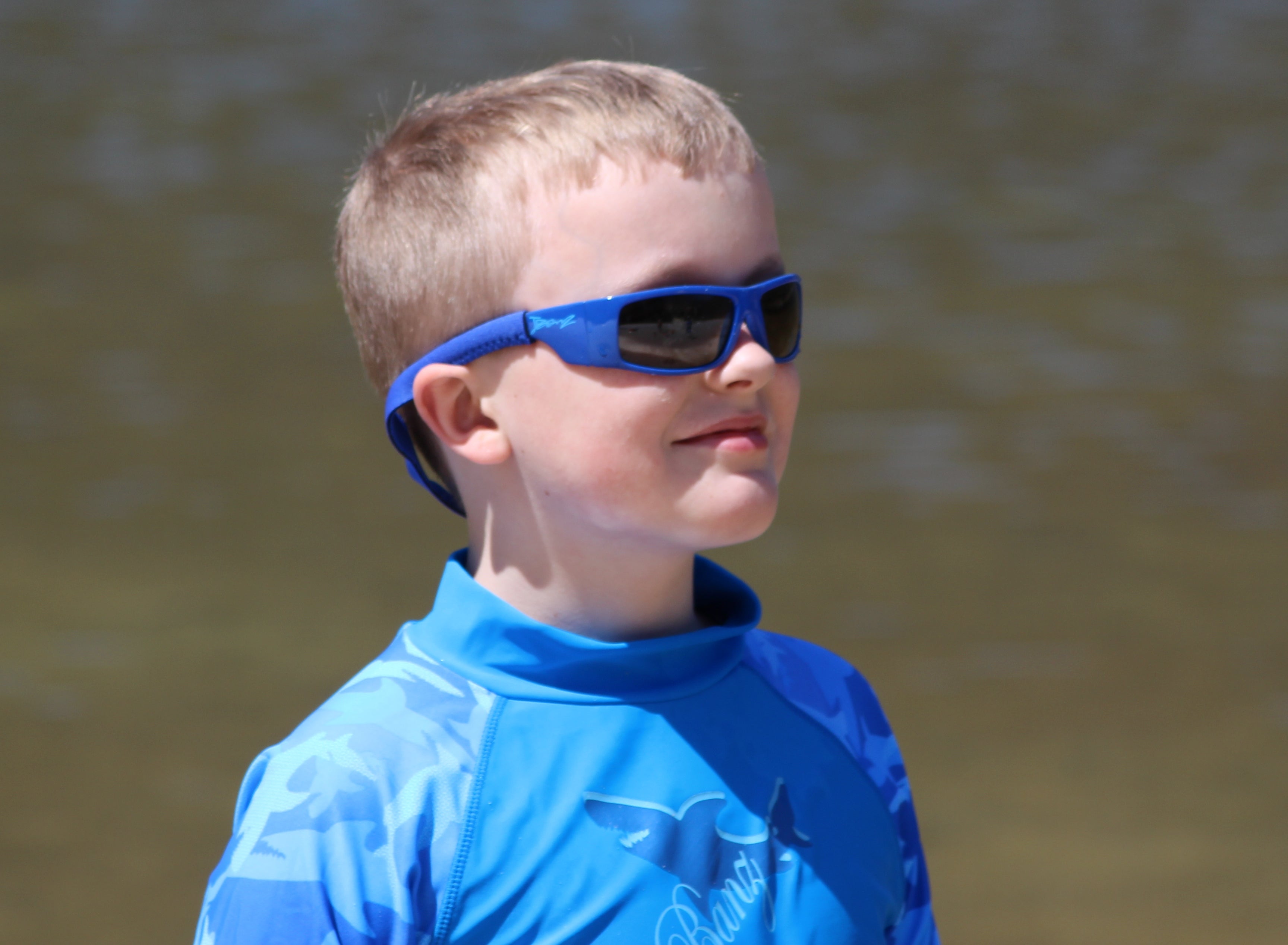 Junior Banz® Polarized Sun Protective Wrapped Kids Sunglasses